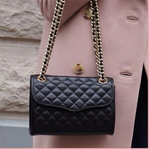 Rebecca Minkoff Quilted Affair Mini Bag Black